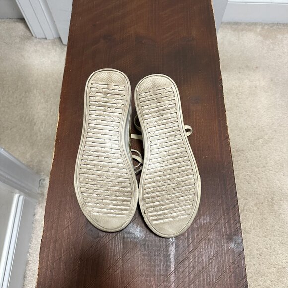 Charleston Shoe Co. Chessey Sneaker - Tan/Champagne/Metallic - Picture 9 of 12